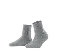 FALKE Bedsock Rib W Hp lana cachemire caldi spessi 1 paio, Calzini Donna, Grigio Silver 3290, 39-42