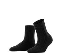 FALKE Bedsock W Hp lana d'angora caldi spessi 1 paio, Calzini Donna, Nero Black 3009, 35-38