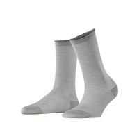 FALKE Bold Dot W So cotone fantasia 1 paio, Calzini Donna, Grigio Silver 3290, 39-42