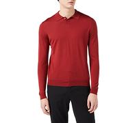 FALKE Button, Polo Uomo, hennè, 3XL