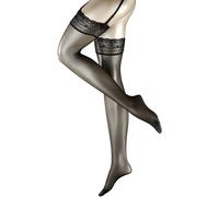 FALKE calza donna da reggicalze nera con pizzo 15 DEN 41511