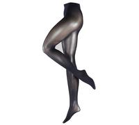FALKE Matt Deluxe 30 DEN W TI trasparenti velati tinta unita 1 pezzo, Collant Donna, Blu (Marine 6179), M
