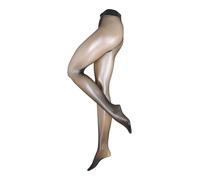 Falke Matt Deluxe 20 den W Ti Trasparenti Velati Tinta Unita 1 Pezzo Collant, DEN, Nero (Black 3009), M-L Donna