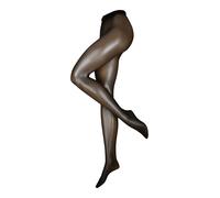 FALKE Seidenglatt 15 DEN W Ti trasparenti velati tinta unita 1 pezzo, Collant Donna, Nero Black 3009, S