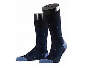 FALKE - Calze - A pois - Uomo Dark Navy (6377) 39/42