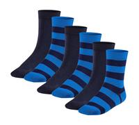 FALKE Calze Bambini, Confezione Da 6 - Happy Stripe, Calzini Corti, A Righe