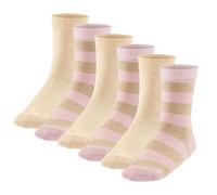 FALKE Calze Bambini, Confezione Da 6 - Happy Stripe, Calzini Corti, A Righe