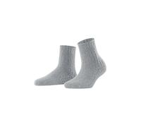 FALKE Bedsock Rib W Hp lana cachemire caldi spessi 1 paio, Calzini Donna, Grigio Silver 3290, 35-38