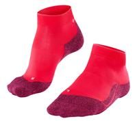 FALKE RU4 Light Performance Short W Sso lyocell filo funzionale antivesciche 1 paio, Calzini da corsa Donna, Rosso Rose 8564, 41-42