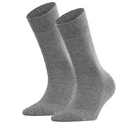 FALKE Calze Da Donna 2 Pezzi - Sensitive London, Calze Corte, Monocromatiche