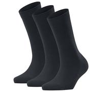 FALKE Calze Da Donna 3 Pezzi - Family SO, Calzini Corti, Monocromo