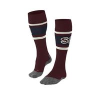 FALKE Calze da sci da donna SK2 Intermediate Wool W Kh lana materiale funzionale caldo spessore 1 paio, rosso Merlot 8117 Trend 39-40