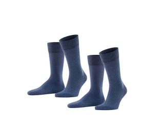 FALKE Calze Da Uomo, Confezione Da 2 - Happy, Calze Corte, Cotone