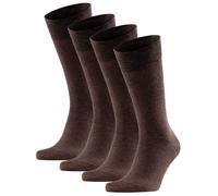 FALKE Calze Da Uomo, Confezione Da 4 - Happy, Calze Corte, Cotone