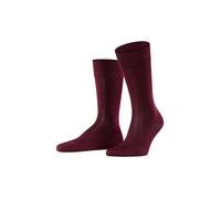 FALKE Sensitive Malaga M So cotone con bordino morbido 1 paio, Calzini Uomo, Rosso Barolo 8596, 39-42