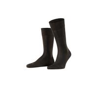 FALKE Sensitive Malaga M So cotone con bordino morbido 1 paio, Calzini Uomo, Marrone Brown 5930, 43-46