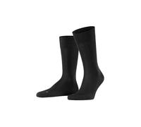 FALKE Sensitive Malaga M So cotone con bordino morbido 1 paio, Calzini Uomo, Nero Black 3000, 43-46