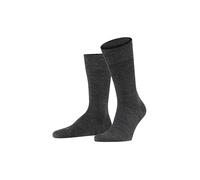 Falke Calzini Uomo Sensitive Berlin M – Lana/Cotone, Bordino, Grigio Anthracite Melange 43-46