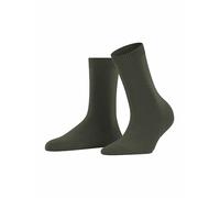 FALKE Cosy Wool W So lana cachemire tinta unita 1 paio, Calzini Donna, Verde Military 7826, 39-42