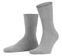 FALKE Run U Sso cotone filo funzionale tinta unita 1 paio, Calzini Unisex - Adulto, Grigio Light Grey 3400, 46-48
