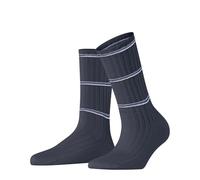 FALKE Calzini da donna Cosy Wool Boot W So Lana Cashmere tinta unita 1 paio Blu Blue Ink 6491 Special Edition, 39-42, Blue Ink 6491 Special Edition, 39-42