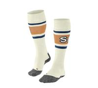 FALKE Calzini da sci da donna SK2 Intermediate Wool W Kh lana materiale funzionale caldo spesso 1 paio, bianco fluo rosso 2048 Trend 35-36