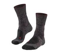 FALKE Calzini da trekking da donna TK1 Adventure W So lana, materiale funzionale anti-bolle spessi, 1 paio, blu Space Blue 6116 Trend, 35-36