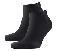 FALKE Calzini Sneakers Unisex 2 Pezzi - Keep Warm, Calzini Corti, Monocromo