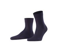 FALKE Tiago M Sso sostenibili cotone filo di Scozia tinta unita 1 paio, Calzini Uomo, Blu Dark Navy 6375, 43-44