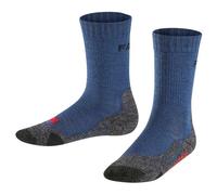 FALKE Calzino sportivo blu cielo / grigio sfumato, Taglia 128-142
