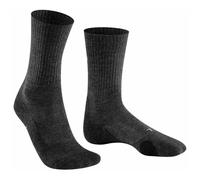 Falke Calze TK2 Wool Donna – lana, grigio scuro 37-38