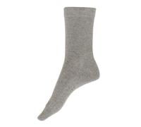 FALKE Family W So cotone sostenibile tinta unita 1 paio, Calzini Donna, Grigio Greymix 3399, 39-42