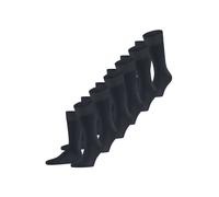 Falke Happy Multipack M So Cotone Tinta Unita Calzini, Blu Dark Navy 6375, 39-42 Uomo
