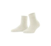 FALKE Bedsock Rib W Hp lana cachemire caldi spessi 1 paio, Calzini Donna, Bianco Off-White 2049, 39-42