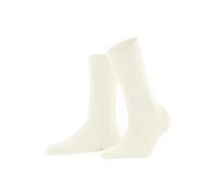 FALKE Softmerino W So lana cotone tinta unita 1 paio, Calzini Donna, Bianco Off-White 2040, 41-42