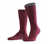 Falke Airport M So lana cotone tinta unita 1 paio, Calzini Uomo, Rosso Barolo 8596, 41-42