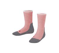FALKE Calzino 'Active Everyday' grigio scuro / rosa sfumato / rosso scuro, Taglia 27-30
