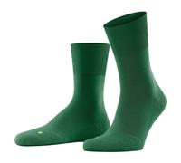 Falke Run U So cotone filo funzionale tinta unita 1 paio, Calzini Unisex - Adulto, Verde Golf 7408, 44-45