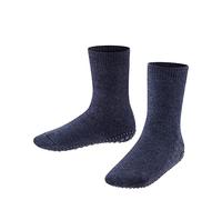 FALKE Catspads K HP cotone lana con suola in gomma 1 paio, Calze da casa Unisex - Bambini, Blu (Dark Blue 6680), 19-22