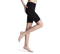 FALKE Cellulite Control 80 DEN W Pa coprenti contro la ritenzione idrica 1 pezzo, Pantaloncino modellante Donna, Nero Black 3009, L