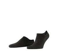 FALKE ClimaWool M In lana lyocell invisibili tinta unita 1 paio, Calzini fantasmini Uomo, Grigio Anthracite Melange 3117, 43-44