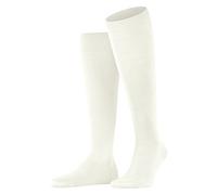 FALKE ClimaWool M Kh lana lyocell al ginocchio tinta unita 1 paio, Calzini lunghi Uomo, Bianco Off-White 2040, 39-40