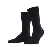 FALKE Climawool M So Lana Lyocell Tinta Unita, Calzini Uomo, Blu Dark Navy 6370, 41-42