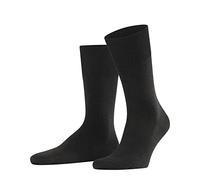 Falke Calzini Uomo Climawool M – Lana e Lyocell, Tinta Unita Grigio Anthracite Melange 3117 41-42