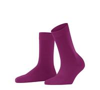 FALKE ClimaWool W So lana lyocell tinta unita 1 paio, Calzini Donna, Rosso Berry 8390, 39-40