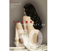 FALKE Pure Matt 50 DEN semicoprenti tinta unita 1 paio, Collant Donna, Nero (Black 3009), S-M