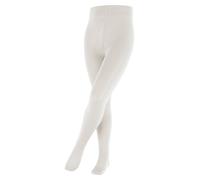 FALKE Cotton Touch K Ti coprenti tinta unita 1 pezzo, Collant Unisex - Bambini, Bianco Off-White 2040, 80-92