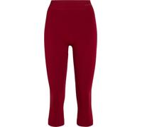 Falke - Collant tecnico caldo - 3/4 Tights Warm W Merlot per Donne - Taglia L - Bordeaux