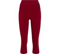 Falke - Collant tecnico caldo - 3/4 Tights Warm W Merlot per Donne - Taglia XS - Bordeaux