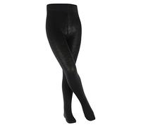 FALKE Comfort Wool K So lana tinta unita 1 paio, Calzini Unisex - Bambini, Nero Black 3000, 39-42